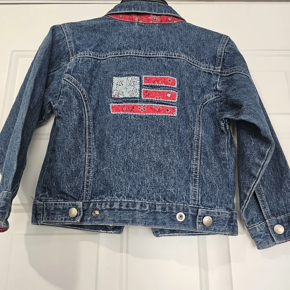Oshkosh Jean Jacket Size 6 Girl